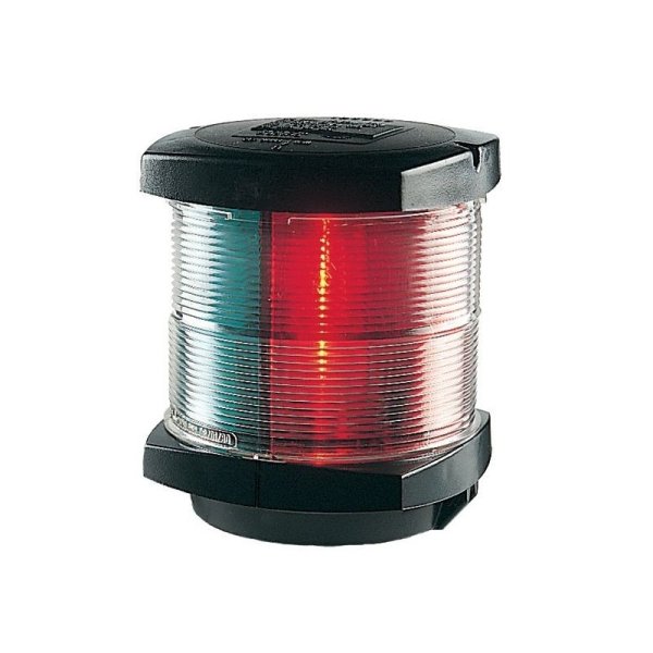 Hella lantaarn 2984 3-kleuren zwarte behuizing - 12V - Hella navigation lamp 2984 sb ps masthead tri colour 2nm 12v bulb black - HM2984-531