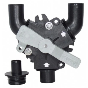 3-weg kraan inlaat 38 mm/uitlaat 38 mm - Jabsco jabsco y klep verdeelkraan 45490 1000 - SC454901000