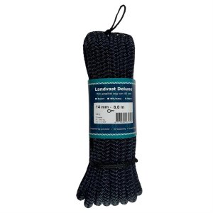 Landvast De Luxe - Landvast deluxe 40cmoog 14mmx8m navy 1014n8 - onk1014n8