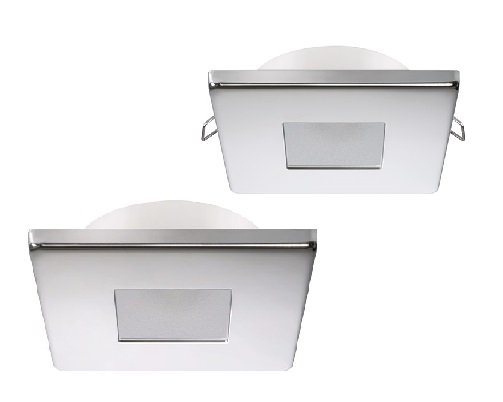 EDWIN C IP40 - Led 12 24 volt inbouwspot vierkant edwin c dual1 1 - QL04-C-10