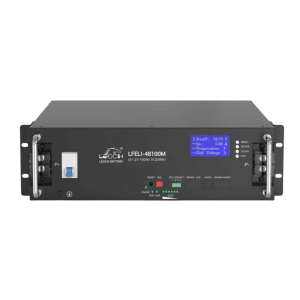 Leoch accu 19" 51.2V/100Ah 5.12kWh - Leoch 19 inch accu 512v 100ah stapelbaar 1 - LFELI-48100M