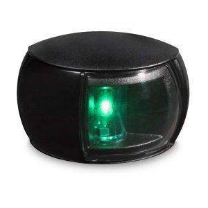 Hella NaviLED COMPACT - Naviled compact starboard 980 520 301 980 520 331 im01 clear lens black housing web - HM0520-301