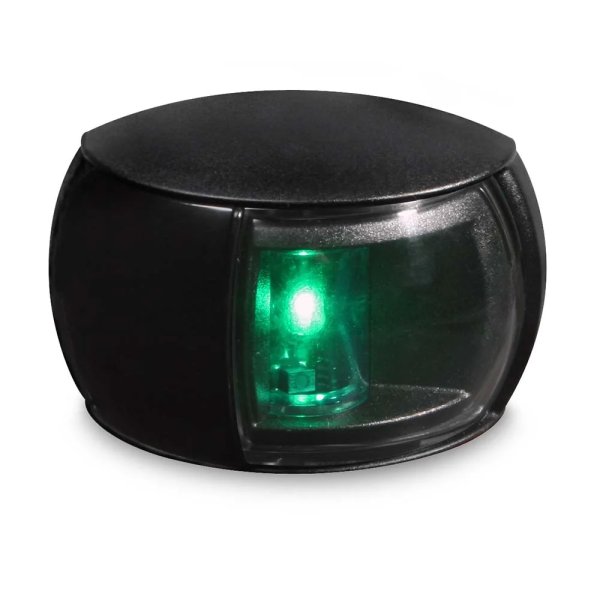 Hella NaviLED COMPACT - Naviled compact starboard 980 520 301 980 520 331 im01 clear lens black housing web - HM0520-301