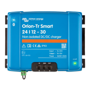 Orion-Tr Smart 24/12-30A Non-isolated DC-DC charger - Ori241236140 orion tr smart 24 12 30a 360w non isol top  - VIORI241236140