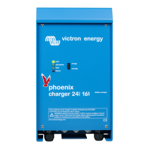 Phoenix Charger 24/16 (2+1) 120-240V - Pch024016001 phoenix charger 24 16 2 1 120 240v front  - VIPCH024016001