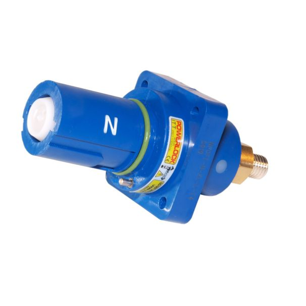 PowerLock PanelDrain connector - Powerlock connectoren paneldrain 400a blauw - FRITT01202