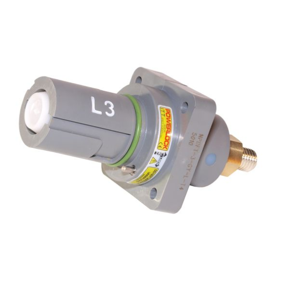 PowerLock PanelDrain connector - Powerlock connectoren paneldrain 400a grijs - FRITT01205