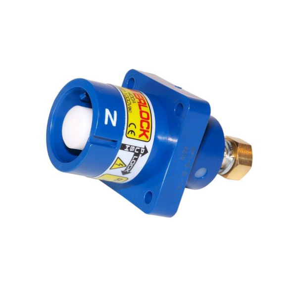 PowerLock PanelSource connector - Powerlock connectoren panelsource 400a blauw - FRITT01302