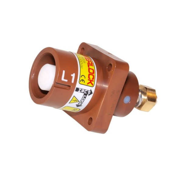 PowerLock PanelSource connector - Powerlock connectoren panelsource 400a bruin - FRITT01303