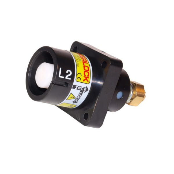 PowerLock PanelSource connector - Powerlock connectoren panelsource 400a zwart - FRITT01304