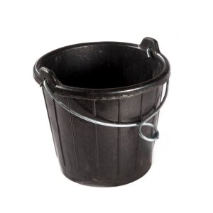 Puts emmer rubber - Putsemmer zwart - HO4873317