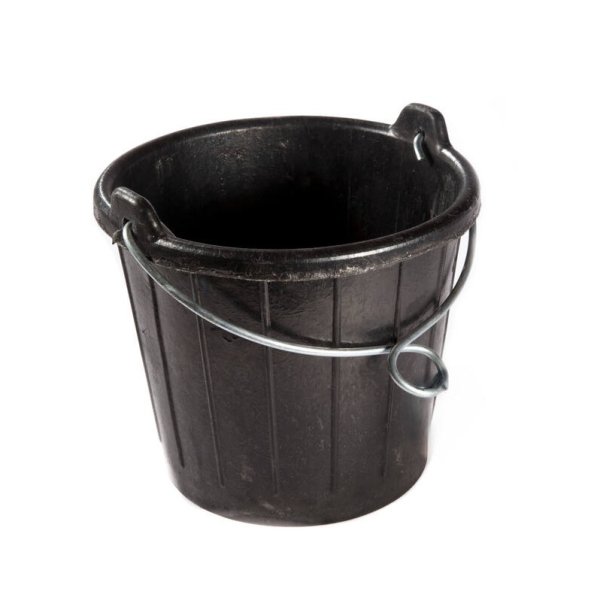 Puts emmer rubber - Putsemmer zwart - HO4873317