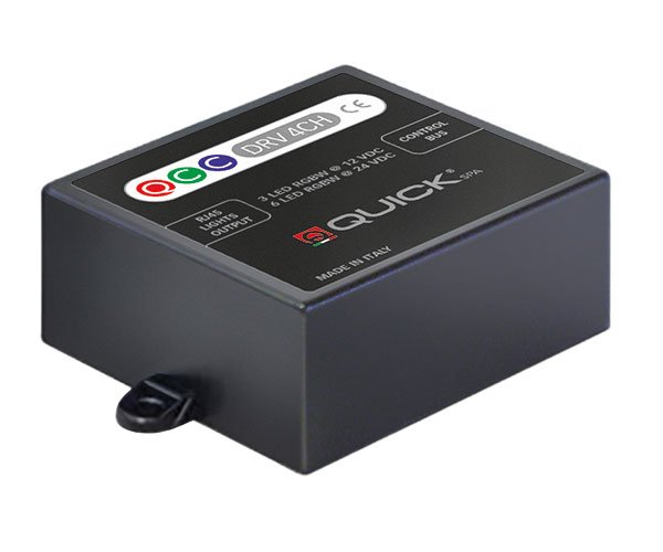 QCC-DRV TWCV - Tuneable white LED strips driver - Qcc drv 4ch 1 - QL63-4
