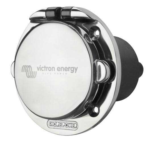 Walstroom aansluiting contactdoos CE RVS 32A/250V - Shp301602000 1 - VISHP303202000