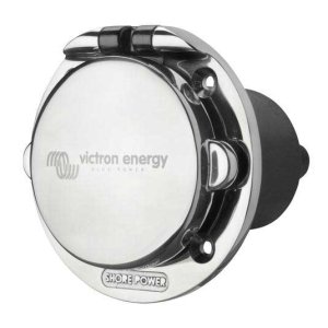 Walstroom aansluiting contactdoos CE RVS 16A/250V - Shp301602000 - VISHP301602000