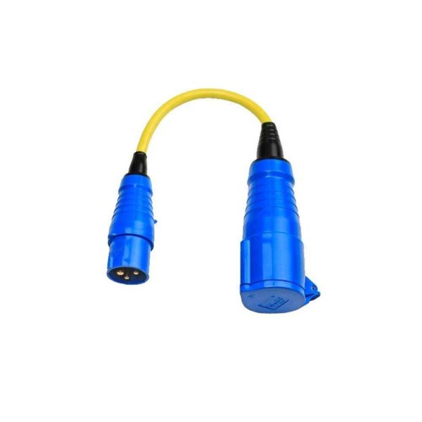 Adaptersnoer 16A/250V-CEE stekker/Schuko koppeling - Shp307700260 - VISHP307700260
