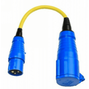 Adapterkabel 16A naar 32A/250V-CEE-stekker 16A/CEE-koppeling 32A - Shp307700280 - VISHP307700280