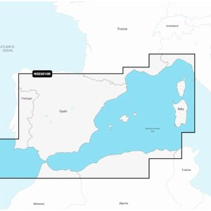 Garmin Navionics+ NSEU010R - Spanje, Middellandse Zee-kust - St010 c1237 20 - ST010-C1237-20