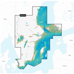Garmin Navionics Vision+ NVEU079R Zweden, zuidoost - St010 c1247 00 - ST010-C1247-00