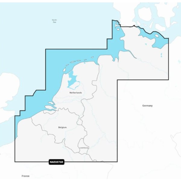 Navionics+ NAEU076R Benelux en Duitsland, West - St010 c1321 30 - ST010-C1321-30