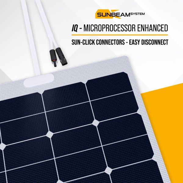 Tough G8 IQ 111W - Sunbeamsystem sunbeam system extra durable walkable surface solar panel tough iq microprocessor enhanced - SB-T8-109x54-IQ