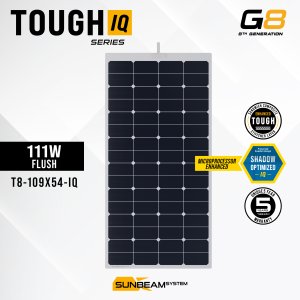 Tough G8 IQ 111W - Sunbeamsystem sunbeam system extra durable walkable surface solar panel tough iq t8 109x54 iq cover - SB-T8-109x54-IQ