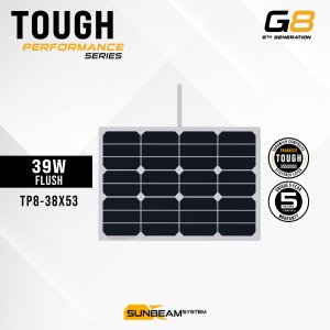 Tough G8 Performance 39W - Sunbeamsystem sunbeam system extra durable walkable surface solar panel tough performance tp8 38x53 cover - SB-TP8-38x53