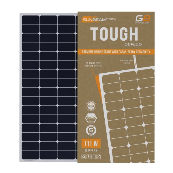 Tough G8 111W - Sunbeamsystem sunbeam system extra durable walkable surface solar panel tough t8 106x54 box - SB-T8-106x54