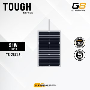 Tough G8 21W - Sunbeamsystem sunbeam system extra durable walkable surface solar panel tough t8 28x43 cover - SB-T8-28x43