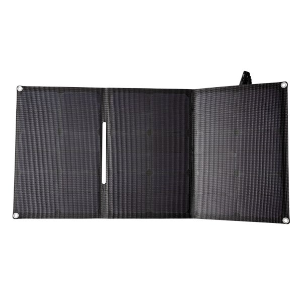 Fold 62W - Sunbeamsystem sunbeam system portable foldable solar panel tough fold 62w unfolded view - SB-FOLD-62-SC