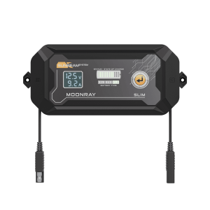 Moonray Slim 20A 12/24V (built-in BT) - Sunbeamsystem sunbeam system solar charge regulator for solar panel moonray slim compact mppt built in bluetooth front view - SB-MoonraySlim