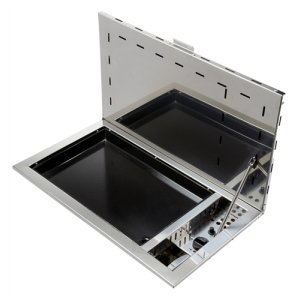Force 10/ENO RVS inbouw gasbakplaat - Te597141 1 - TE597141