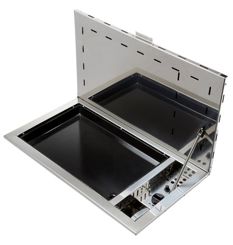 Force 10/ENO RVS inbouw gasbakplaat - Te597141 1 - TE597141