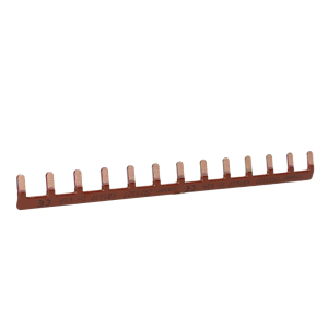 Verbindingskam Hager KB163P bruin 10 mm&sup2; 63A - Tu6413603 - TU6413603
