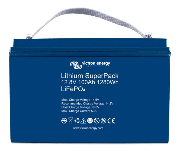 Lithium SuperPack 12,8V/100Ah-a (M8) - Vibat512110712 - VIBAT512110712