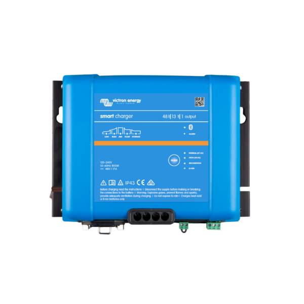 Smart IP43 Charger 48/13(1) 120-240V - Victron smart ip43 charger 48131 120 240v vipsc481350095 - VIPSC481350095