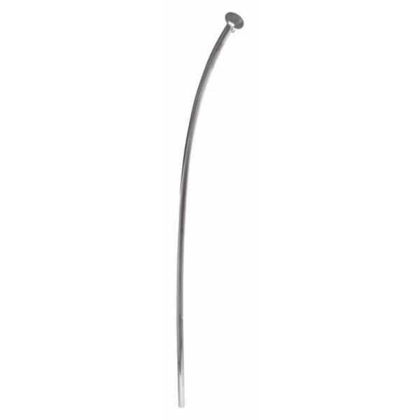 Vlaggenstok 1.0 meter krom RVS316 &Oslash;25 - Vlaggenstok 1meter krom rvs316 - CN41004-316