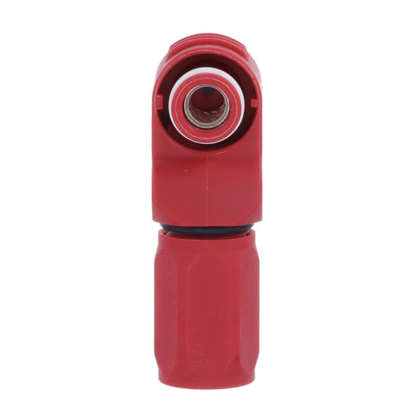 Amphenol Industrial 5.7 mm Surlok Plus Plug - Voedingsconnectoren voor zware belasting 57mmsl plug rt ang seal25mm sq rood slppa25bsr 8 - VISLPPA25BSR