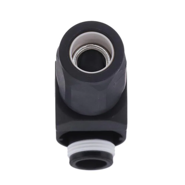 Amphenol Industrial 5.7 mm Surlok Plus Plug - Voedingsconnectoren voor zware belasting 57mmsl plug rt ang seal25mm sq zwart 6 - VISLPPA25BSB