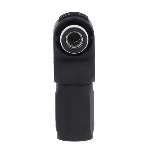 Amphenol Industrial 5.7 mm Surlok Plus Plug - Voedingsconnectoren voor zware belasting 57mmsl plug rt ang seal25mm sq zwart - VISLPPA25BSB