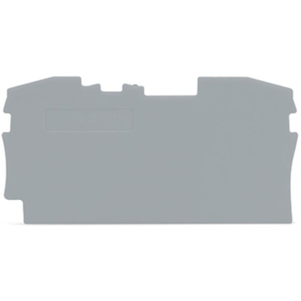 Afsluit- en tussenplaat 1 mm dik voor WG2006-1201 - Wg2006 1291 - WG2006-1291